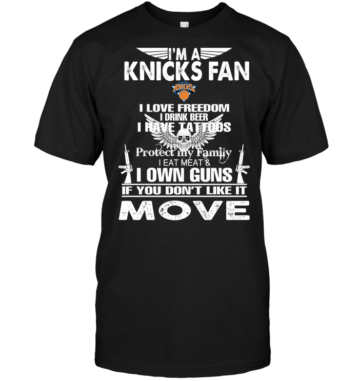 New York Knicks "i'm A Knicks Fan" Personality T-Shirt